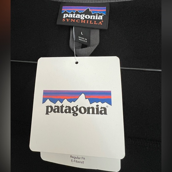 Patagonia Synchilla Snap-T Black Fleece Vest Size L - Picture 5 of 9